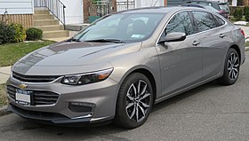 2017 Chevrolet Malibu LT front 3.27.18.jpg